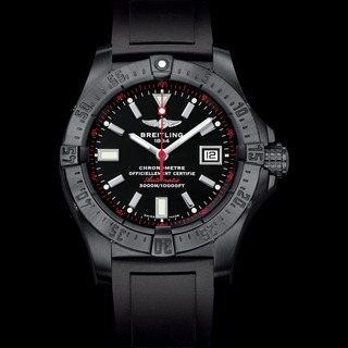 Buy Luxury Replica Breitling Avenger Seawolf Blacksteel Black PVD Steel watch M1733010 BB45 134S M20DSA 2